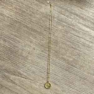 Gorjana Compass Coin necklace
